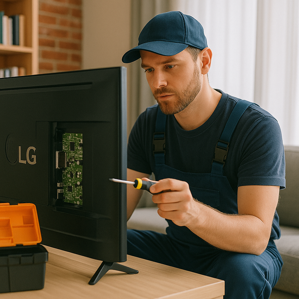 تی وی سرویس تهران خدمات تعمیر تلویزیون LG با قیمت منصفانه در تهران آزادی